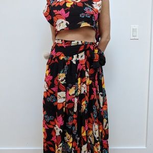 Free People crop two piece dress WORN ONCE